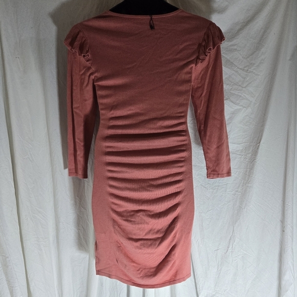 Adorable Express Rose Pink Winter Dres NWOT - Picture 8 of 11
